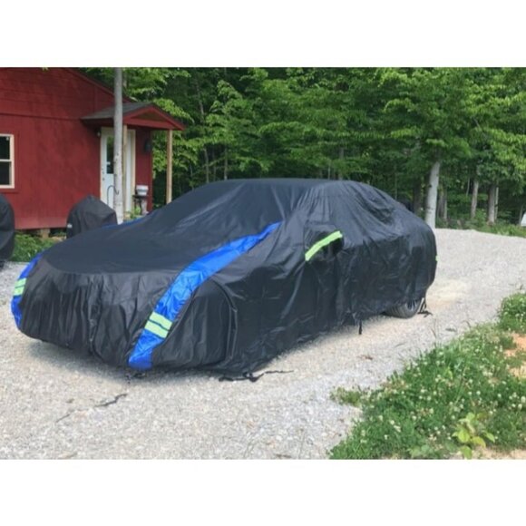 Car Cover Waterproof All Weather for Automobiles, Outdoor Heavy Duty Full - Picture 1 of 2